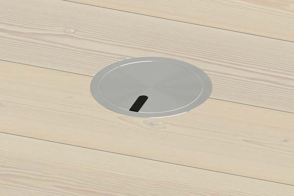 gulvboks copenhagen VIP 150 i trægulv