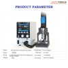 JDI 863 1600W Lead-Free Hot Air Gun SMD Rework Station