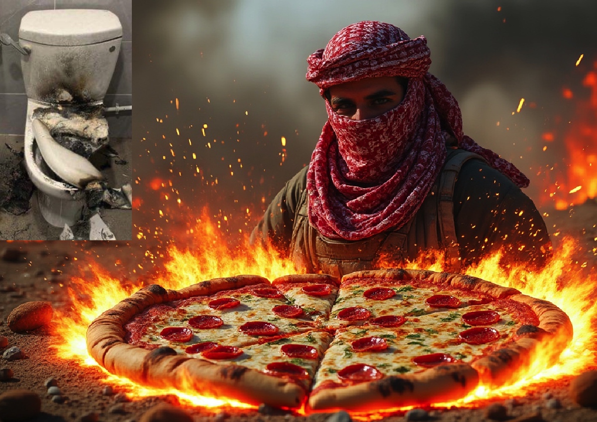 Mossad Exploding Pizza