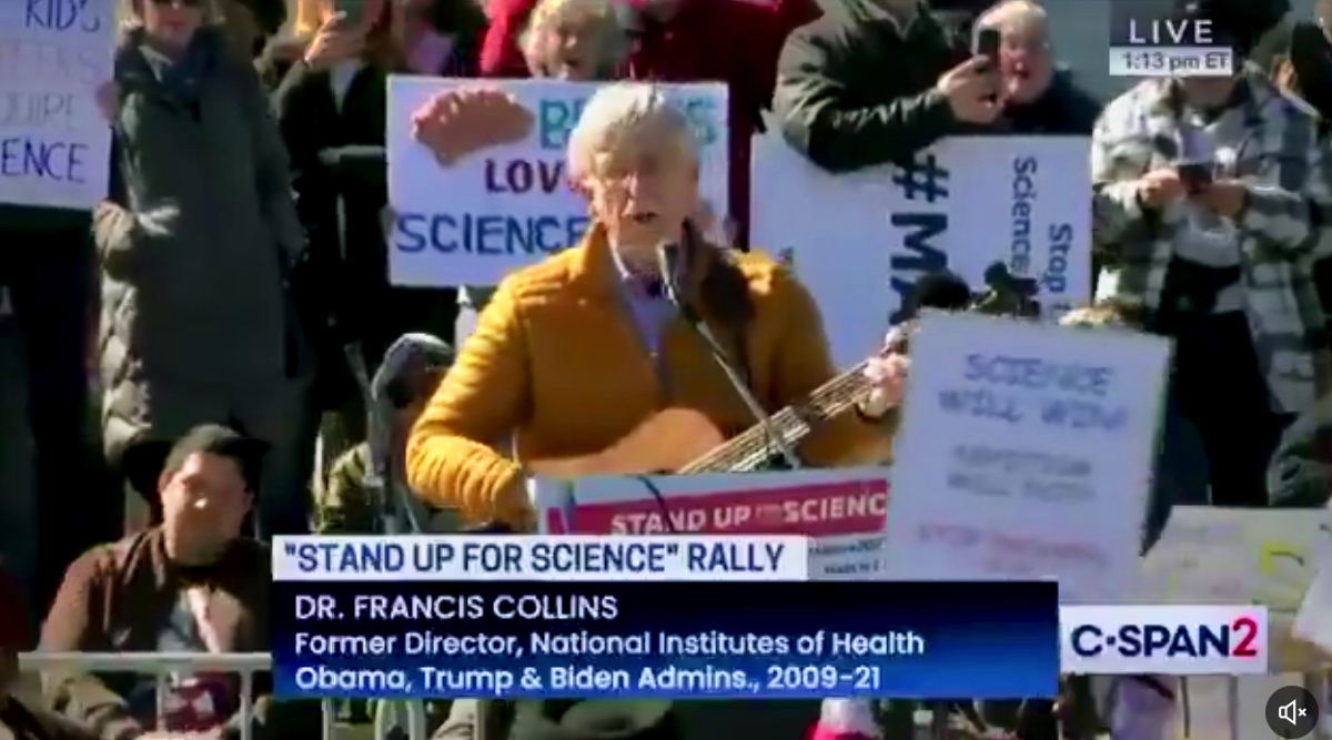 Stand Up for Science Rally