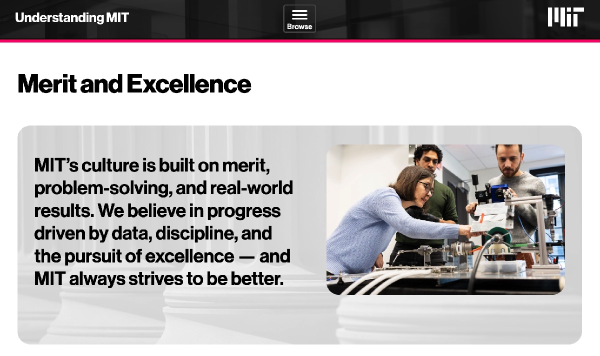 MIT Web page
