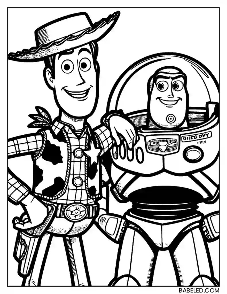 8 free printable pixar coloring pages, sheets and pictures for adults