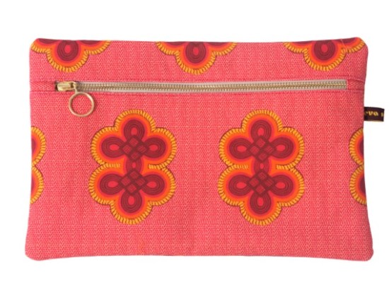 Eva Sonaike Ona Large Clutch Pink Hi Res