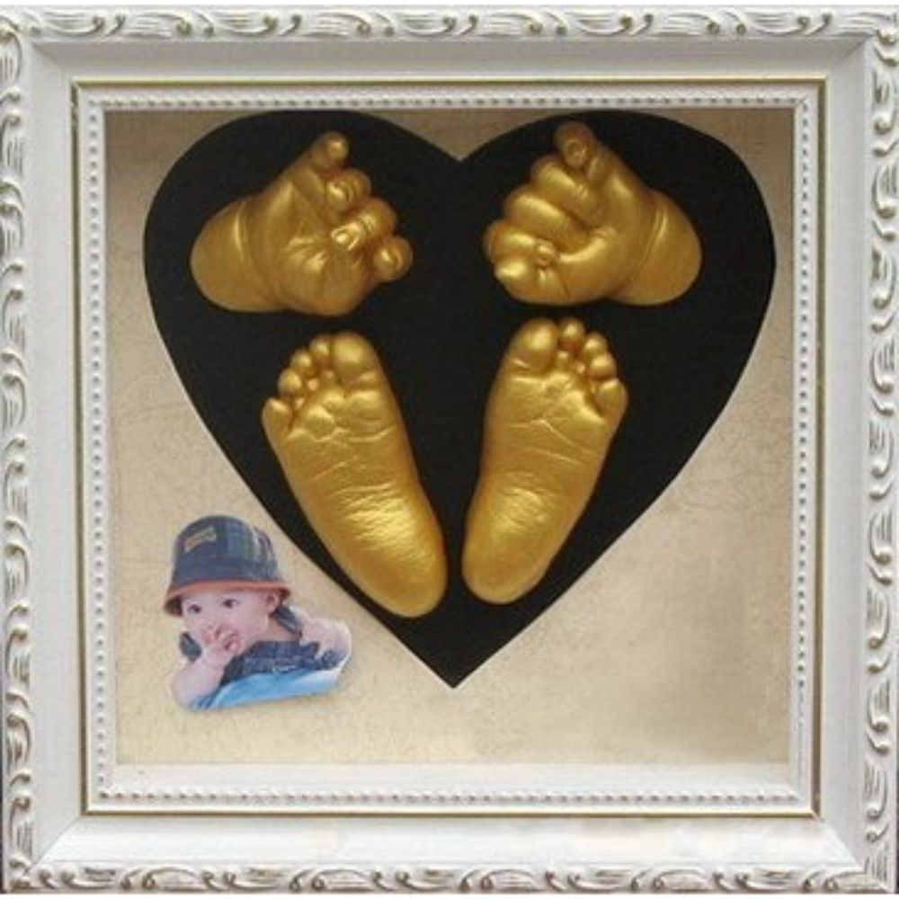 Belanja online diy frame foto 3d terbaik, terlengkap & harga termurah di lazada indonesia | bisa cod ✓ gratis ongkir ✓ voucher diskon. Babies Bloom Creative Diy 3d Baby Hand Footprint Kit With Photo Frame Hand And Footprint Imprint Frame Kit Babies Bloom Store Baby Gifts Baby Products Online India Baby Online