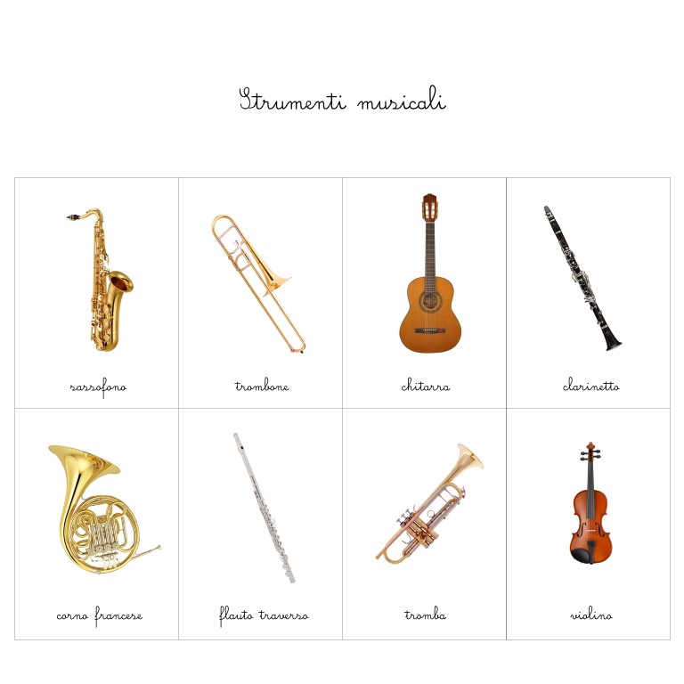 Carte Delle Nomenclature Strumenti Musicali Baboo - Babookidsdesign 768_x_768_jpg