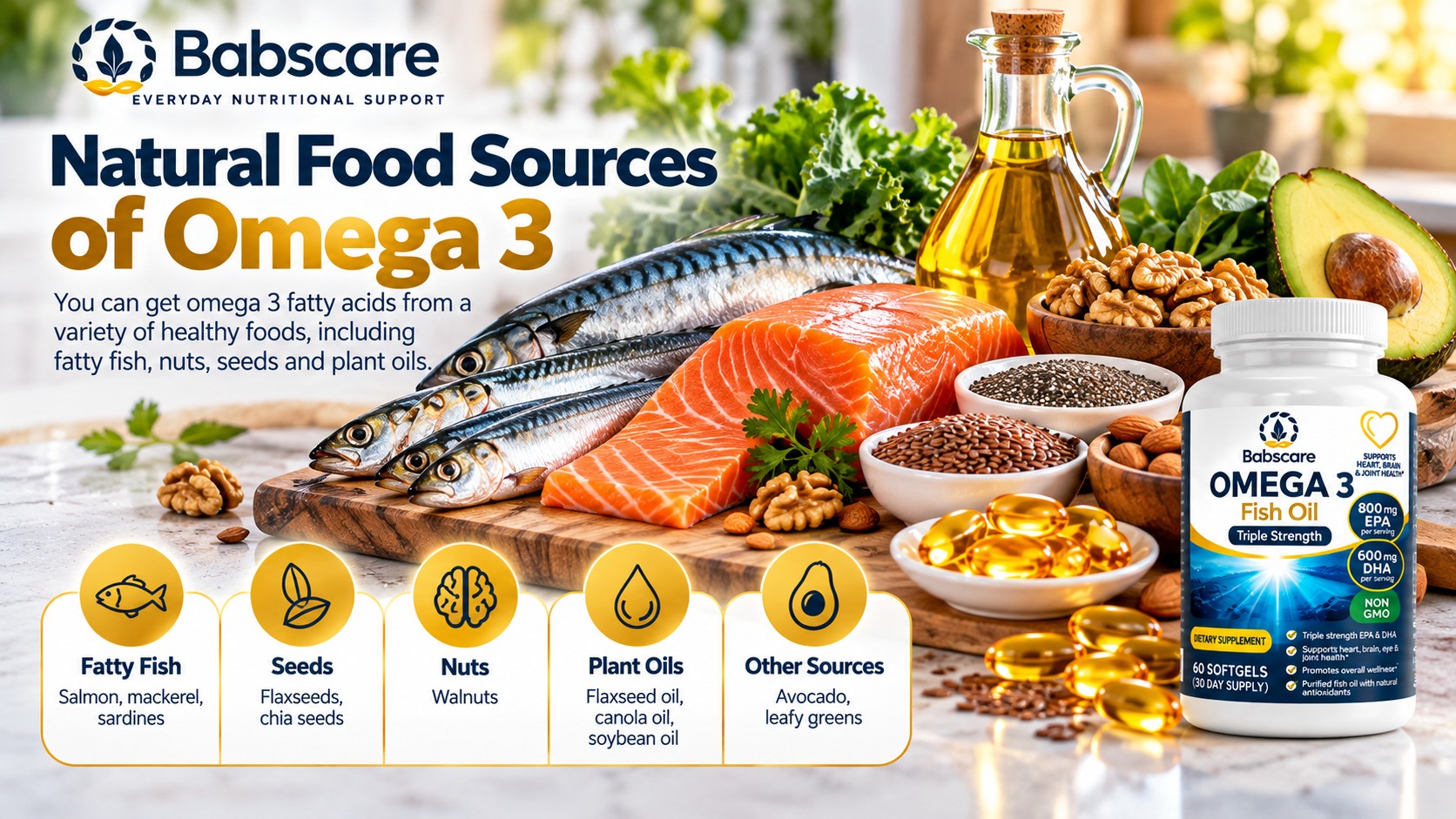 Omega 3 benefits
