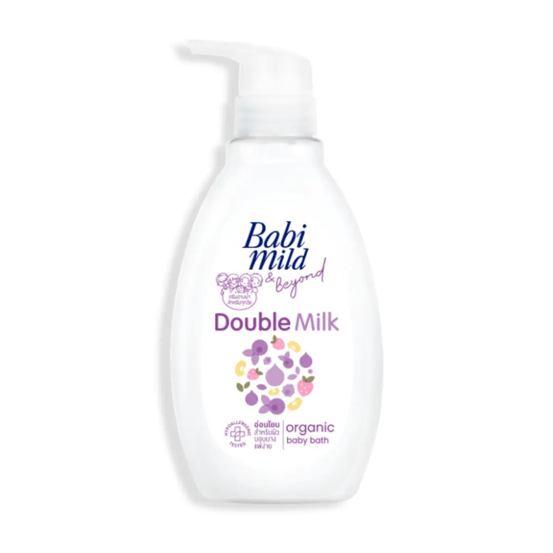 Babi Mild Baby Bath Double milk 380ml