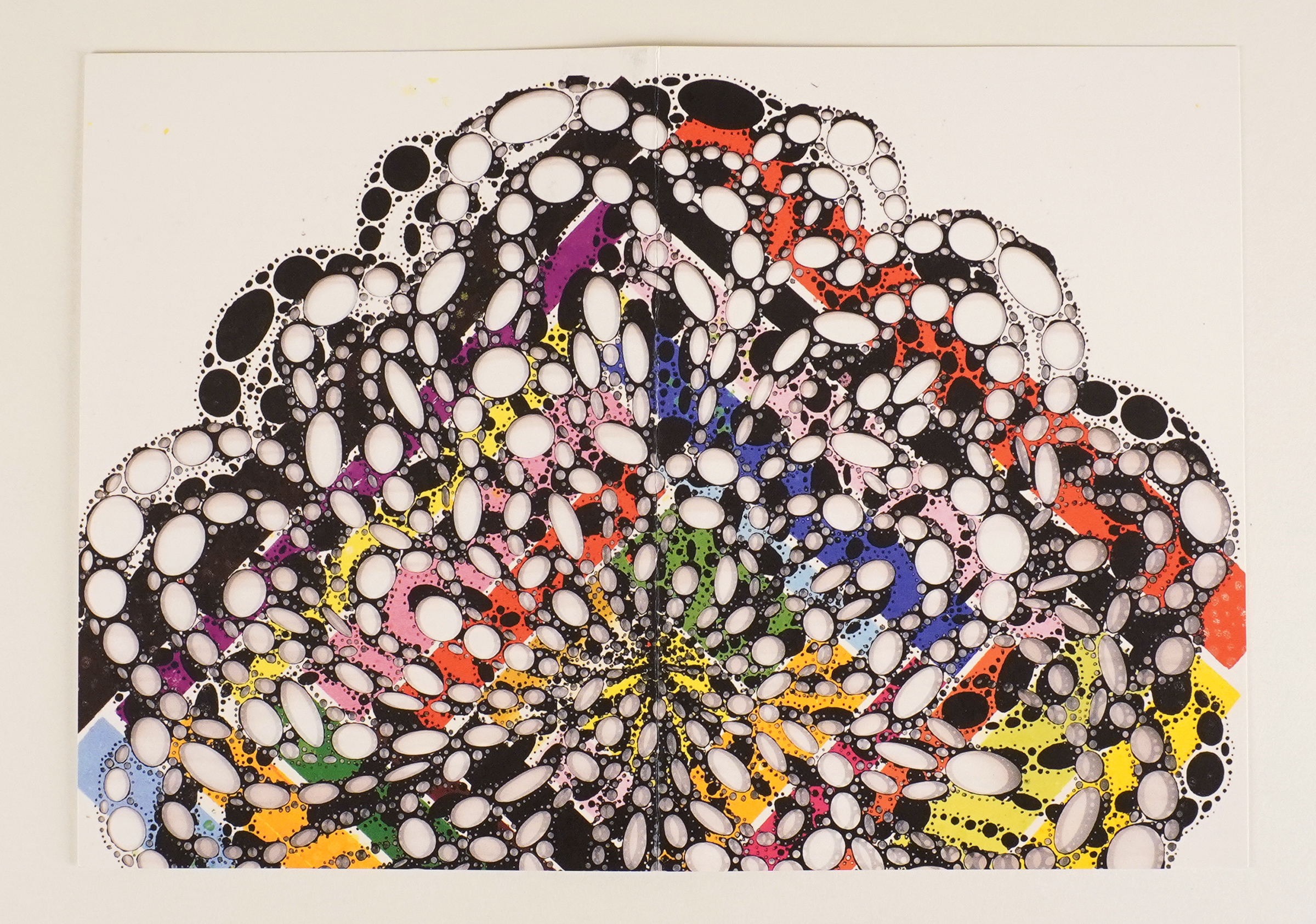 Image of ephemera related to ghost flags & flower paintings