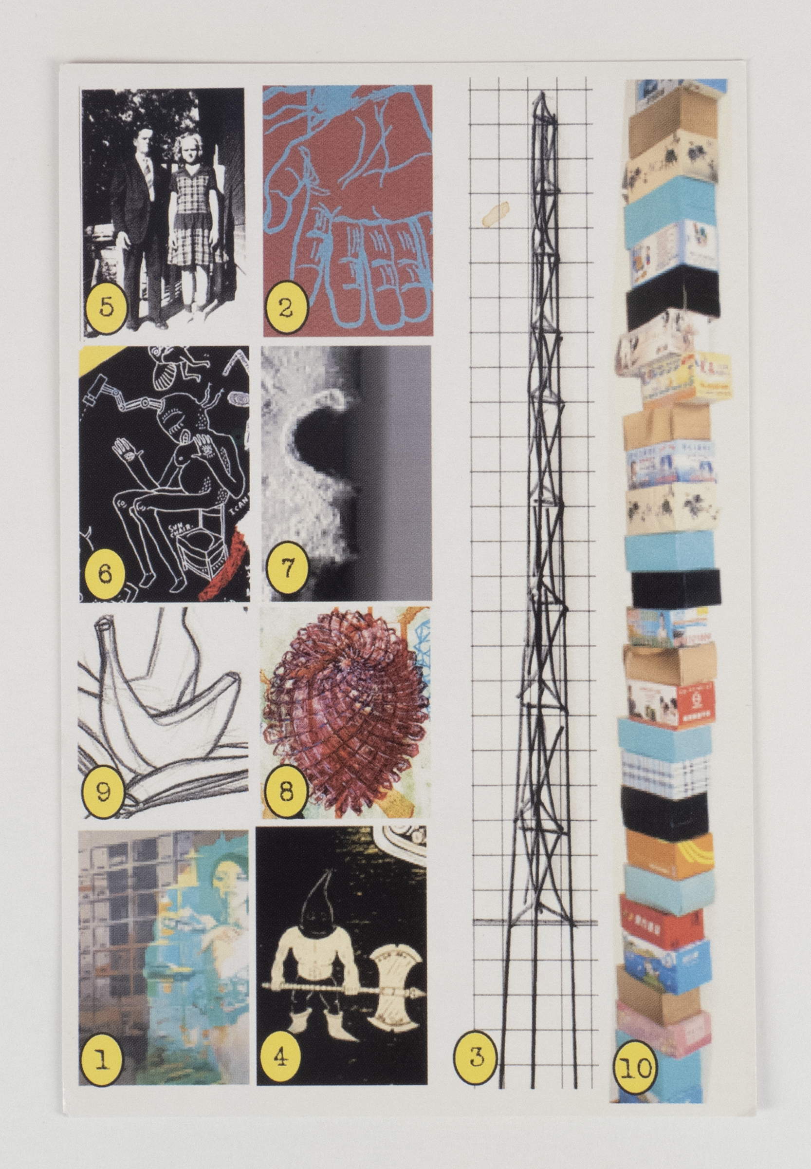 Image of ephemera related to Red Ink group show