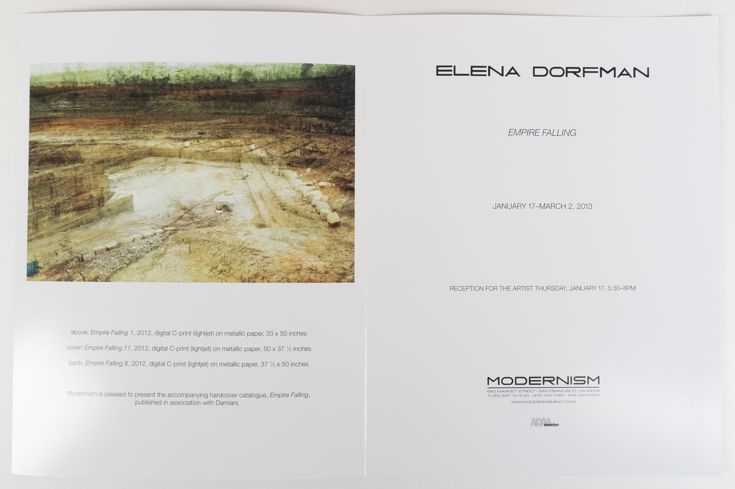 Image of ephemera related to Empire Falling