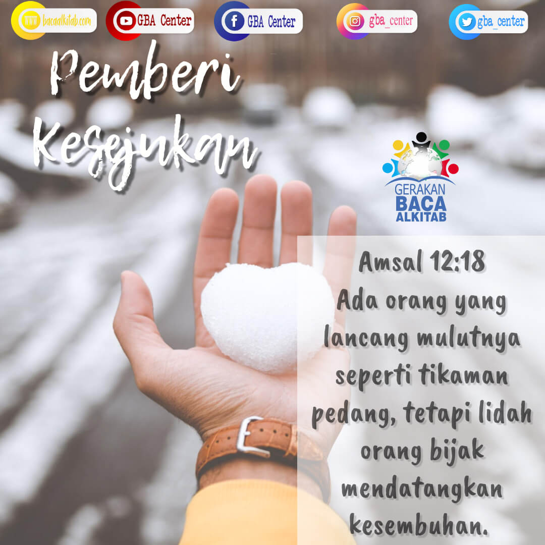 Amsal 12 1 Siapa Mencintai Didikan Mencintai Pengetahuan Tetapi Siapa Membenci Teguran Adalah Dung Kutipan Pelajaran Hidup Kutipan Alkitab Kata Kata Alkitab 14 Padaku ada nasihat dan pertimbangan akulah pengertian padakulah kekuatan. Amsal 12 1 Siapa Mencintai Didikan Mencintai Pengetahuan Tetapi Siapa Membenci Teguran Adalah Dung Kutipan Pelajaran Hidup Kutipan Alkitab Kata Kata Alkitab Karena masa depan sungguh ada dan harapanmu tidak akan hilang.