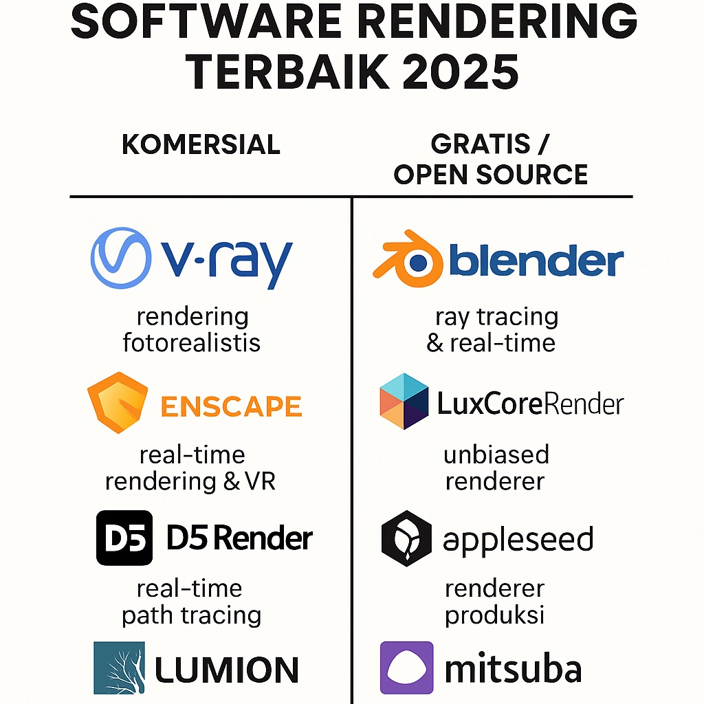 Rendering Software