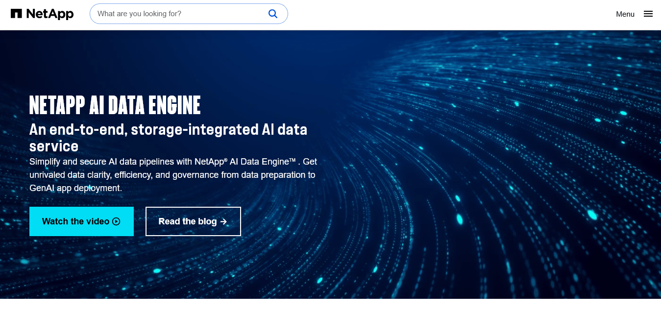 NetApp AI Data Engine