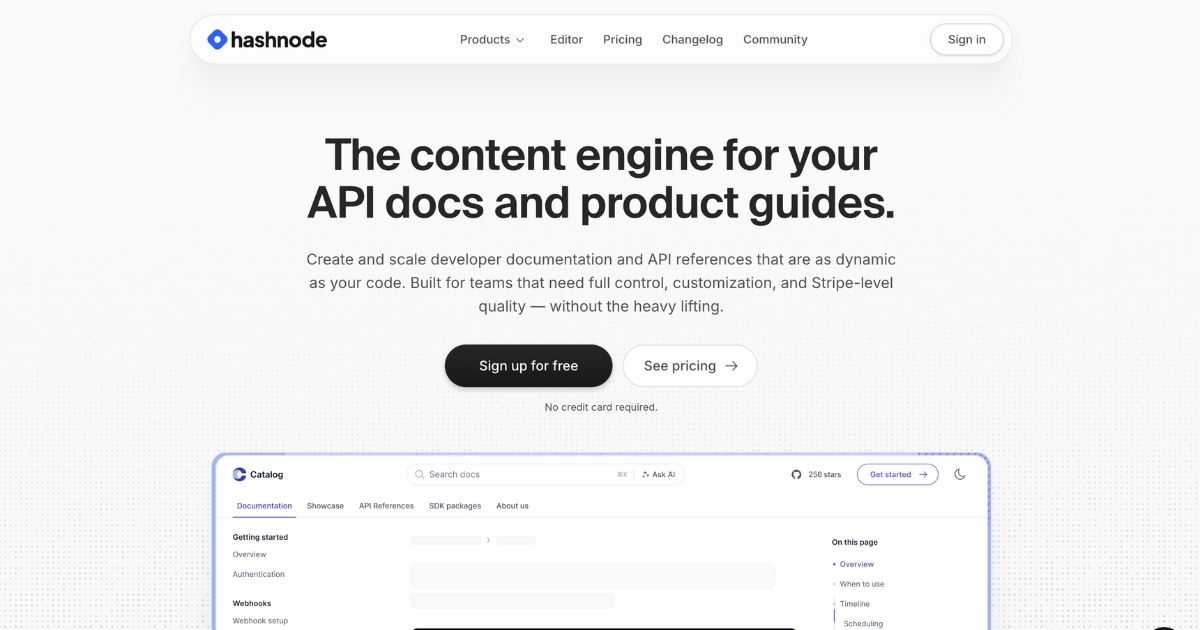 Documents by Hashnode: Scalable API -Documentation – Dynamic Business