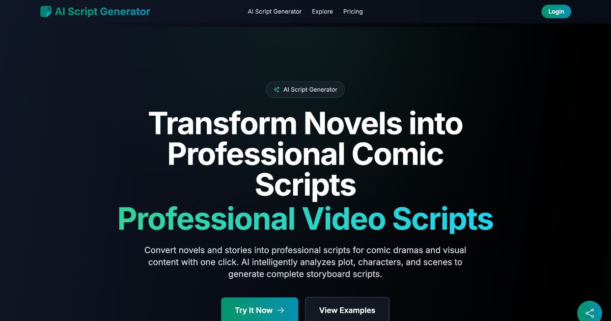 AI Script Generator: Convert Novels to Comic Scripts – Dynamic Business AI Script Generator: Convert Novels to Comic Scripts – Dynamic Business