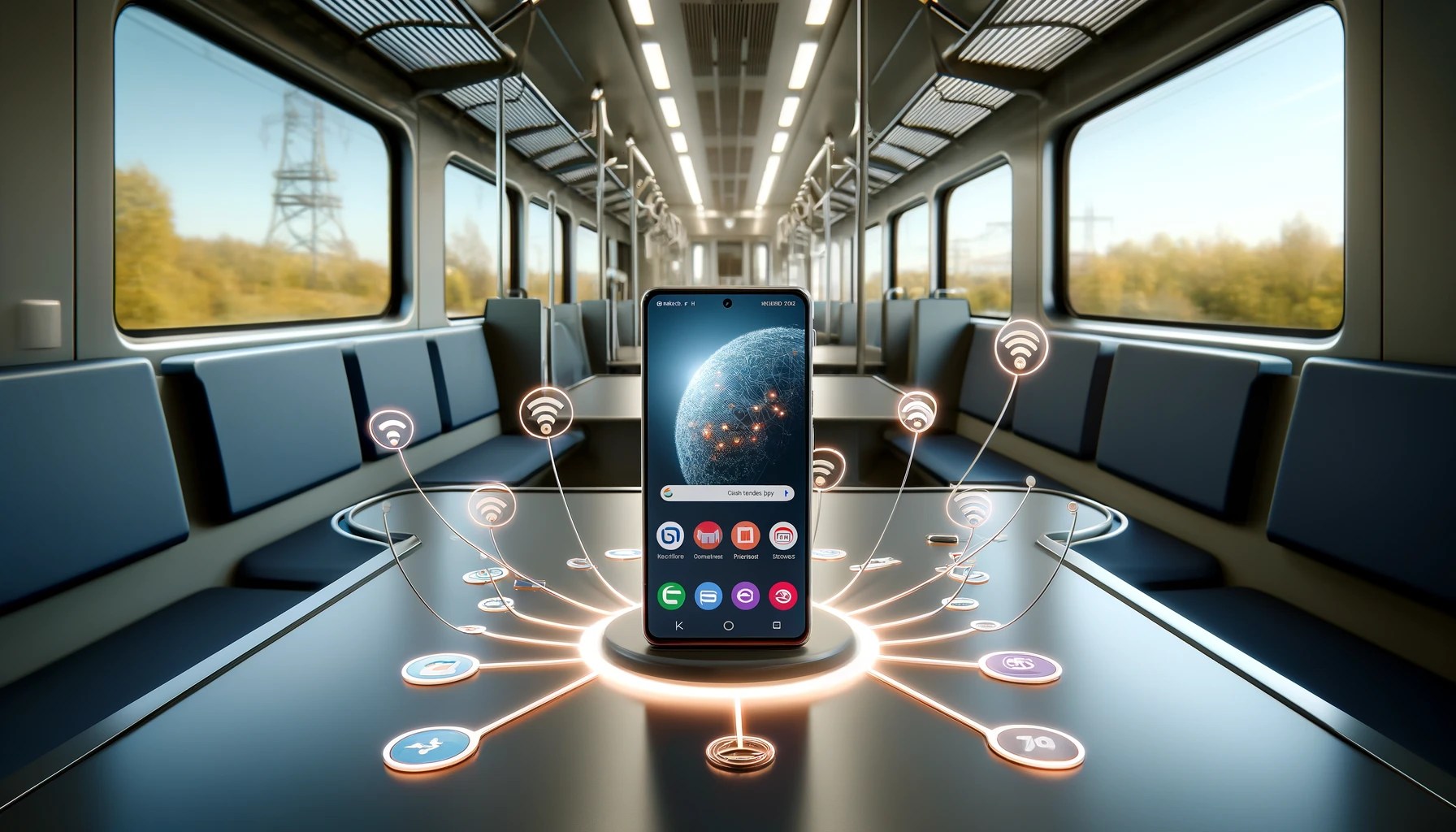 Triple Netz mit Samsung Galaxay Ultra S22 Ultra