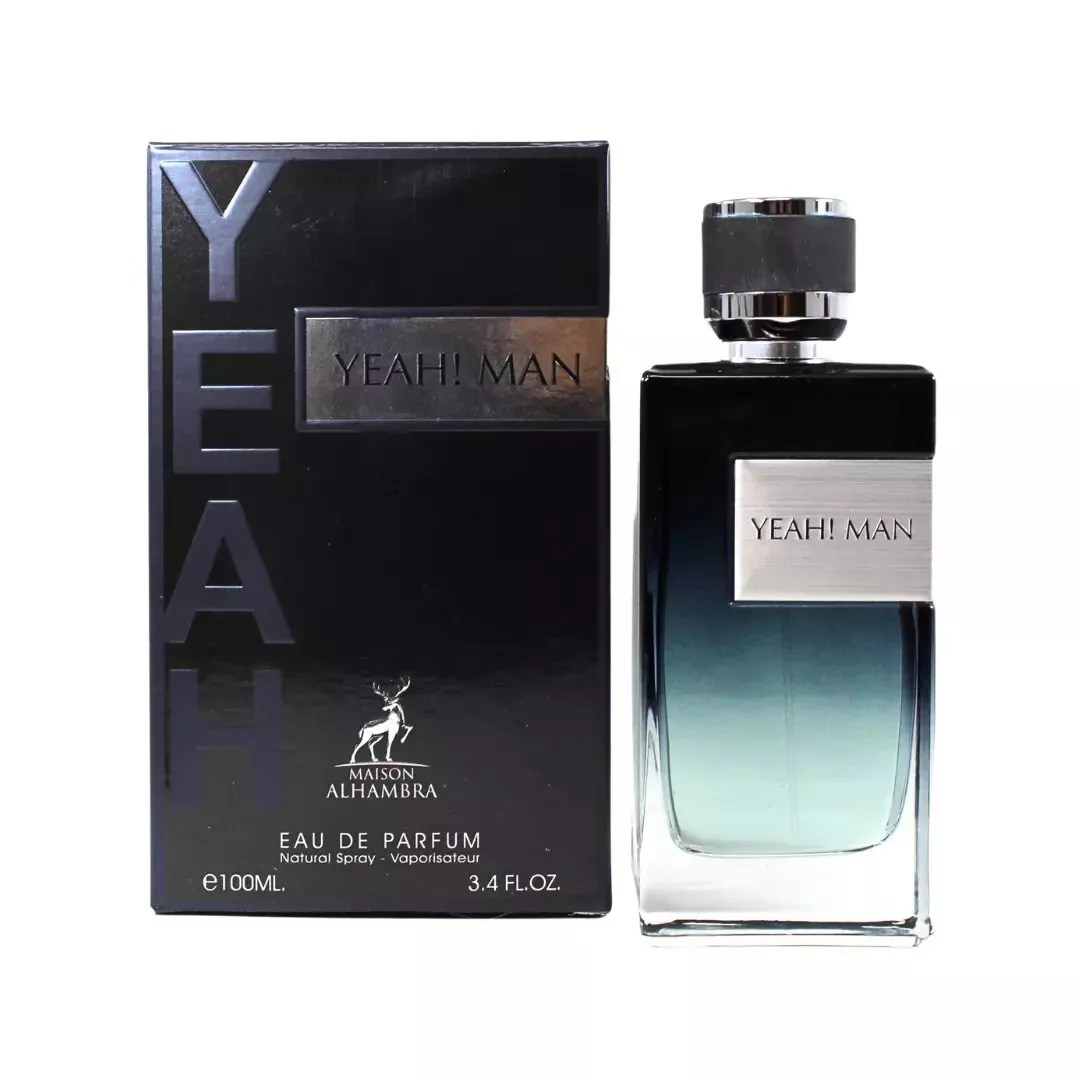 Yeah Man Eau de Parfum 3.4 oz for Men by Maison Alhambra Perfume Bottle