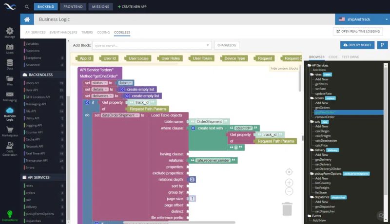 Relational Data And Custom Codeless Apis App Blueprint - Professional Landscape Design - Ultra HD
