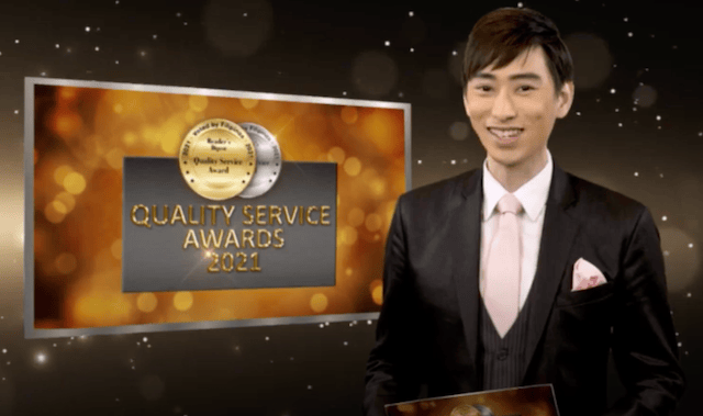 Reader's Digest Quality Service Awards 2021