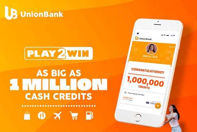 UnionBank Credit Card Play2Win Raffle Promo
