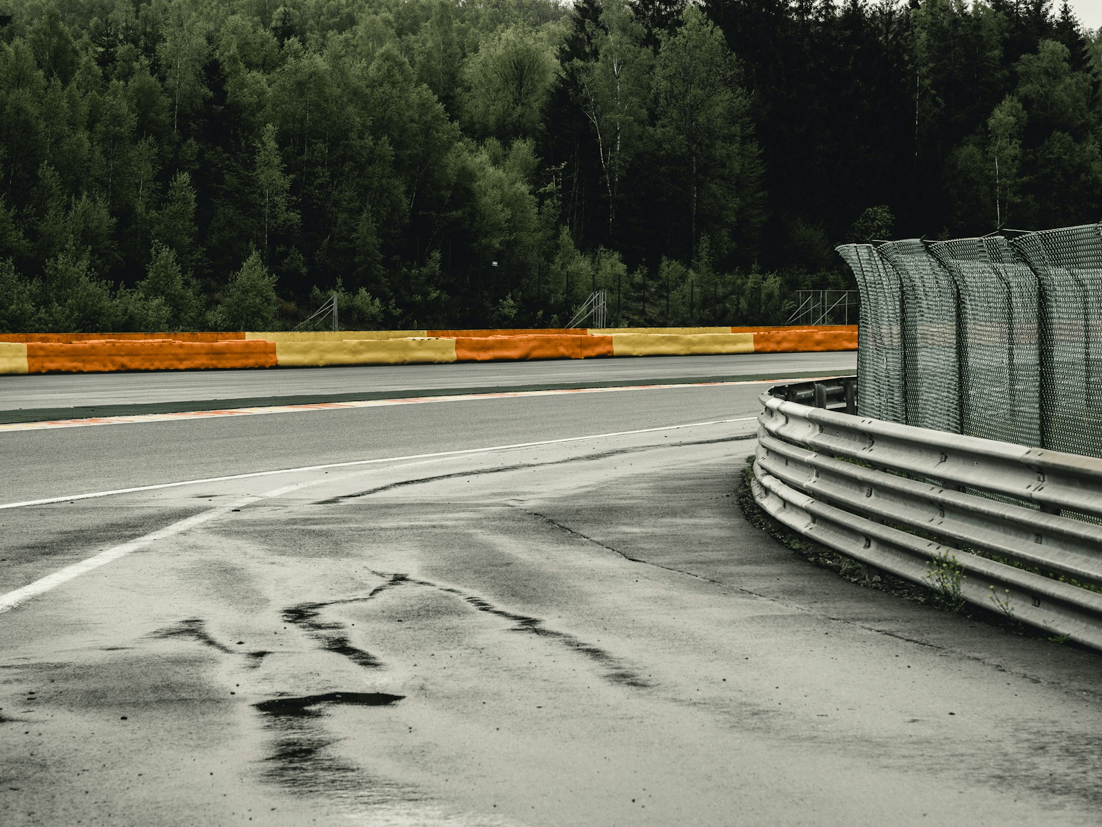 race track corner