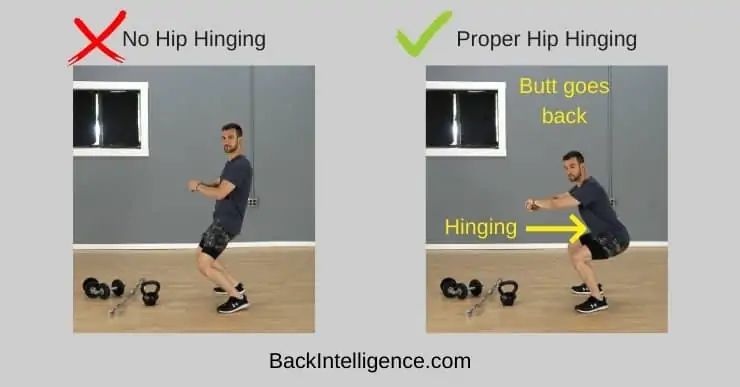 How To Hip Hinge Correctly Infographic - Mobile City Wallpapers for Desktop