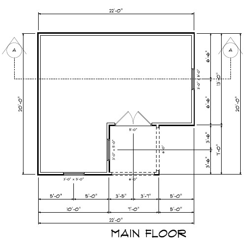 Backyard cottage plans