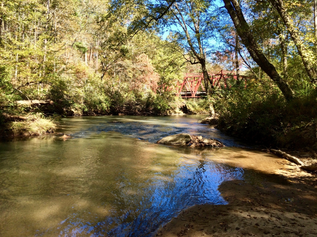 Amicalola Creek near Devils Elbow - North Georgia Swimming Holes & Waterfalls You Can Swim In