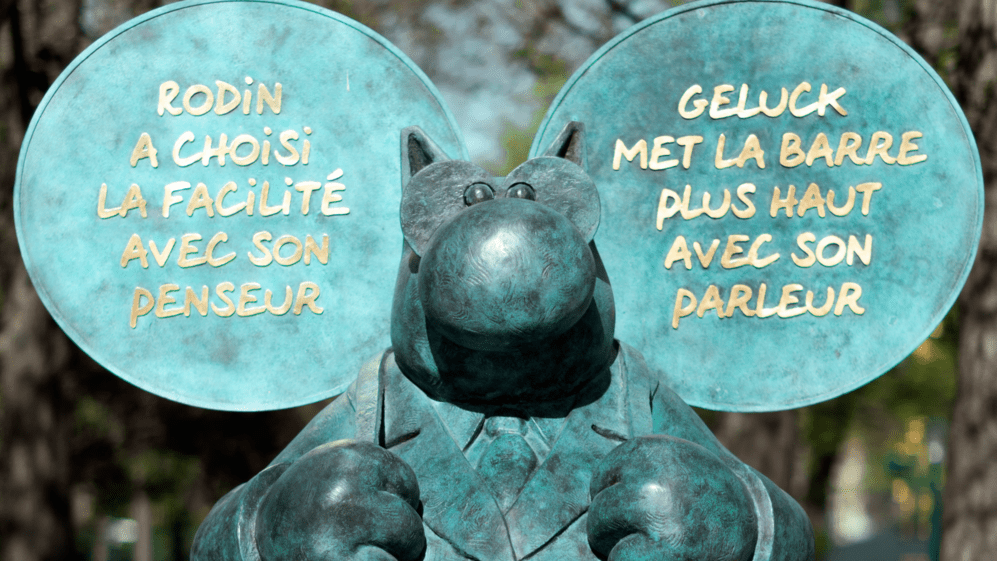 Penseurs ayant privilégié l'emploi du comique ironique ou humoristique, tant comme. Backstage Philippe Geluck Le Chat Backstage