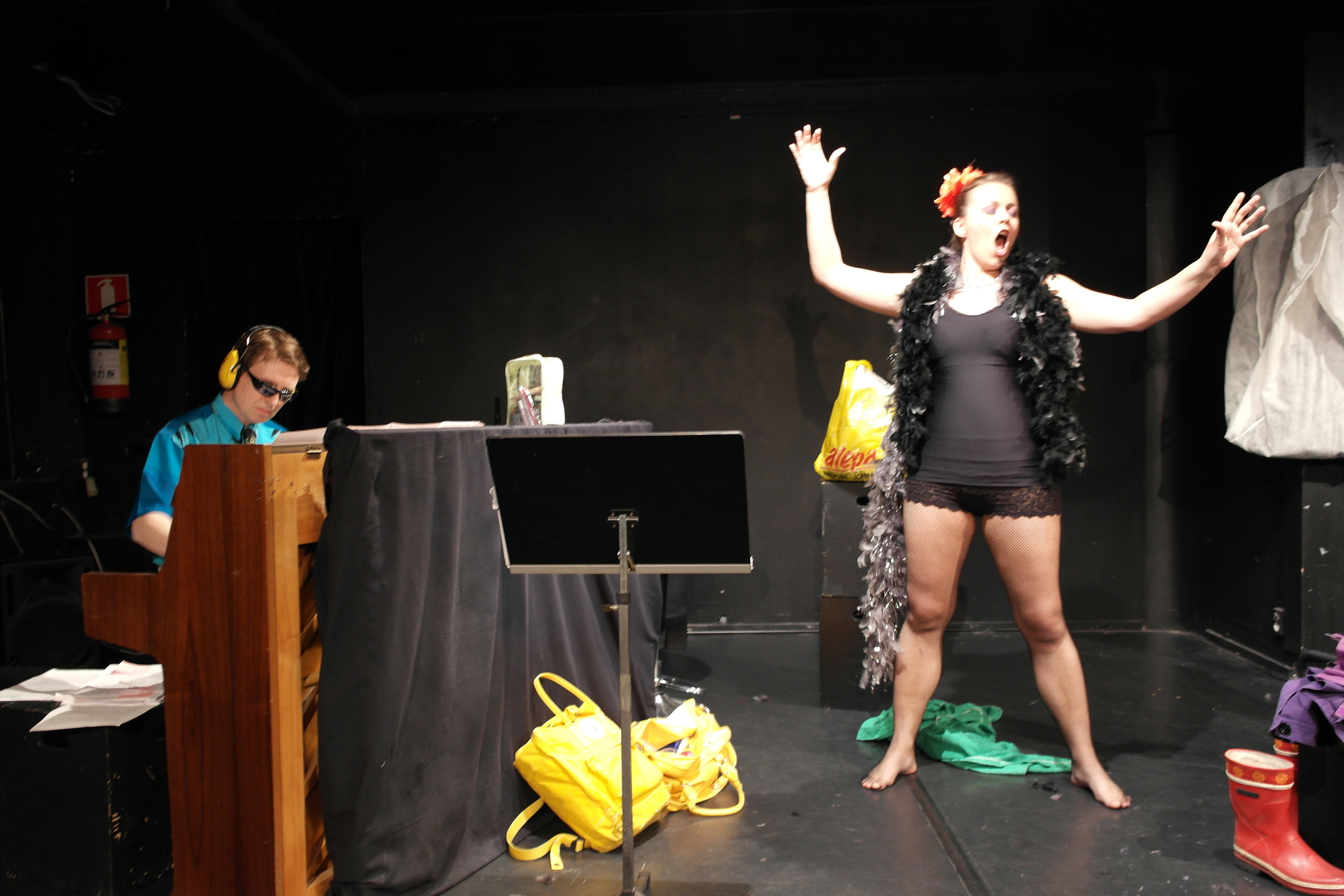 Lavalla mä oon! (c) Ulla Havina