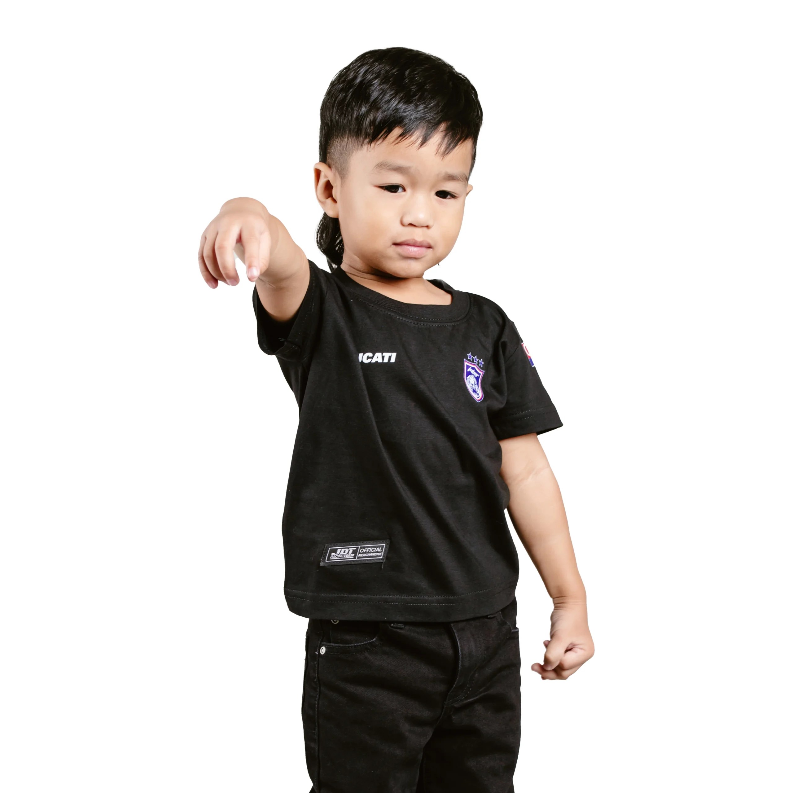 V1 KIDS Round Neck (Black)