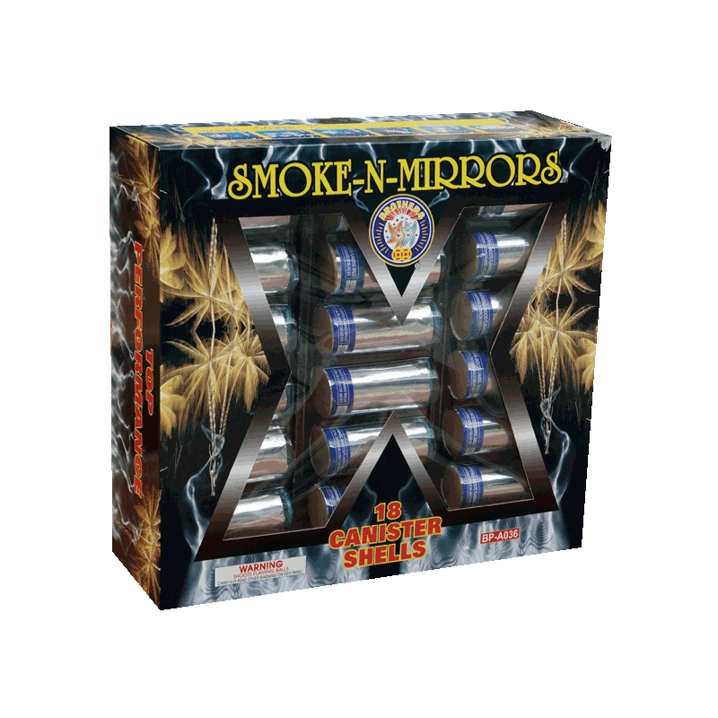 Smoke & Mirrors 18 Shot Backyard Pyro