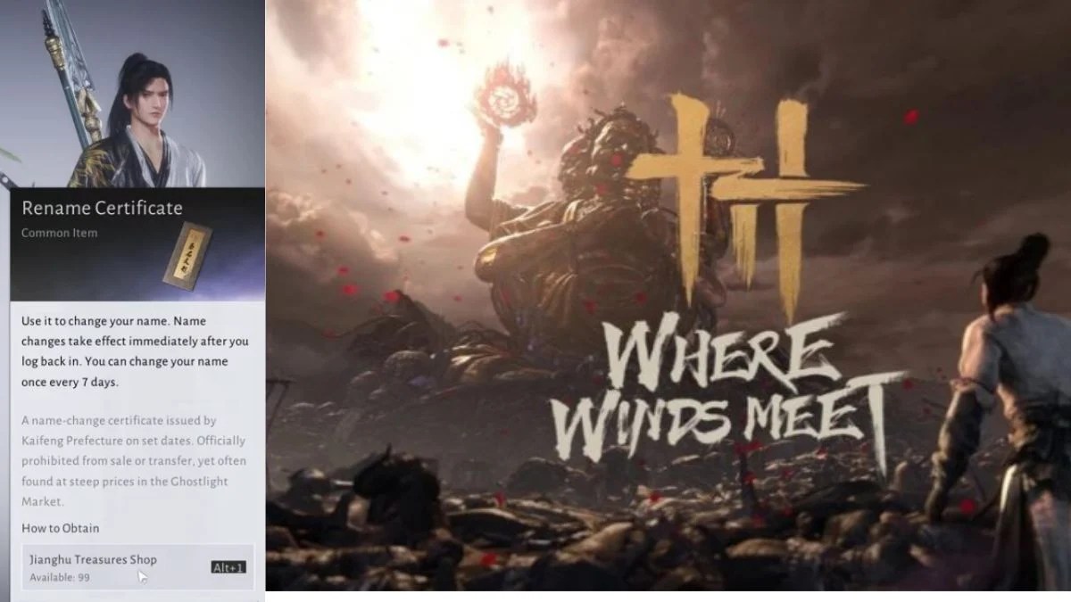 How to Change Your Character Name in Where Winds Meet