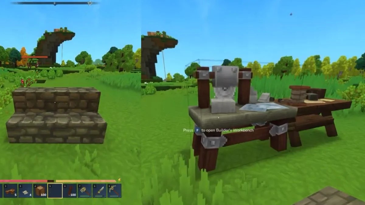 How to Craft Stairs in Hytale