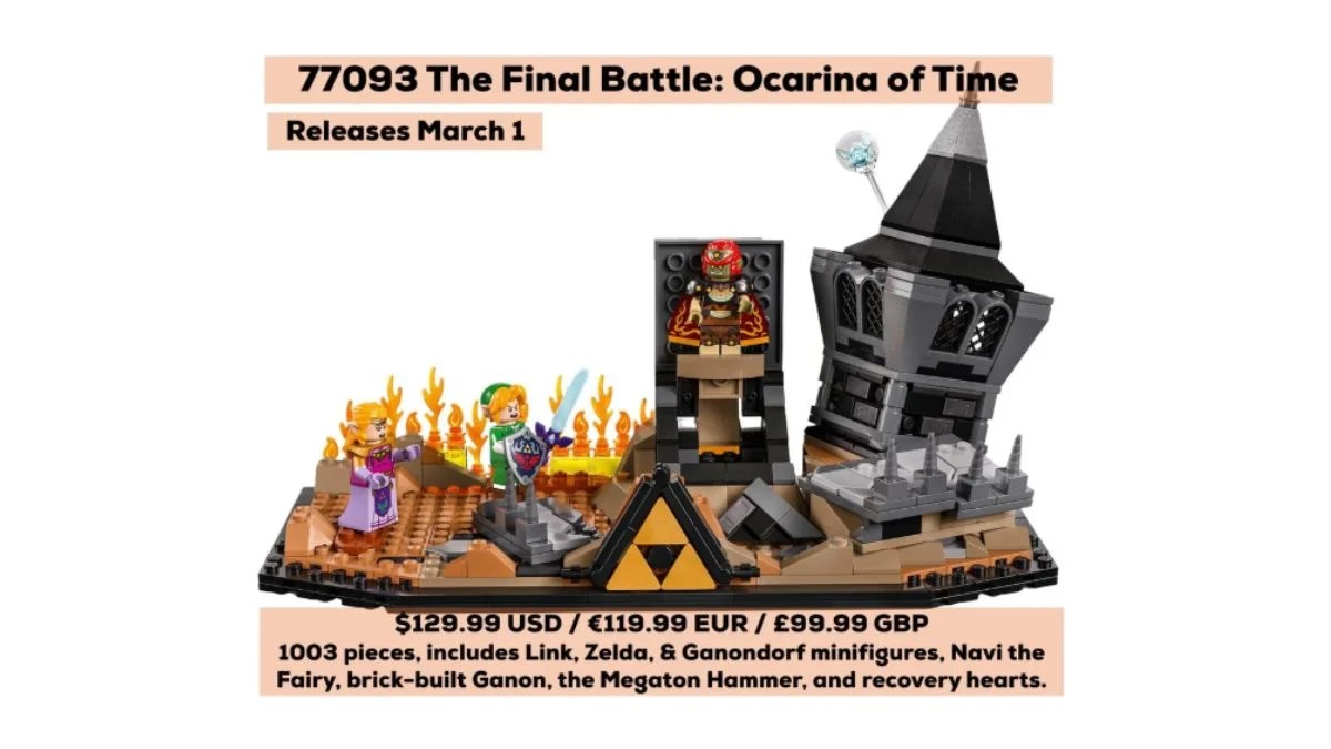 Lego’s Ocarina of Time Final Battle Set Leaks Ahead of Expected March Release
