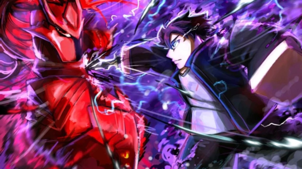 A group of anime-style Roblox characters in battle within Anime Final Quest.