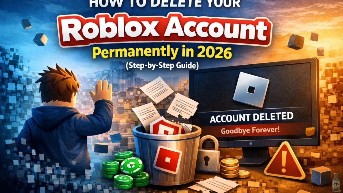How to Delete Your Roblox Account Permanently in 2026 (Step-by-Step Guide)