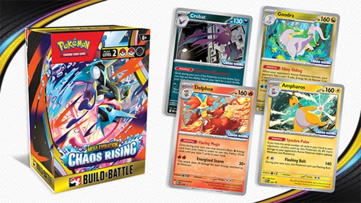 Pokémon TCG Chaos Rising: Release Date, Price, Products