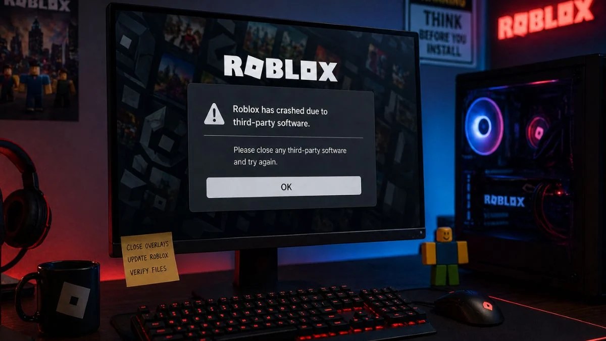 Roblox Third-Party Software Warning: What It Means and How to Fix It