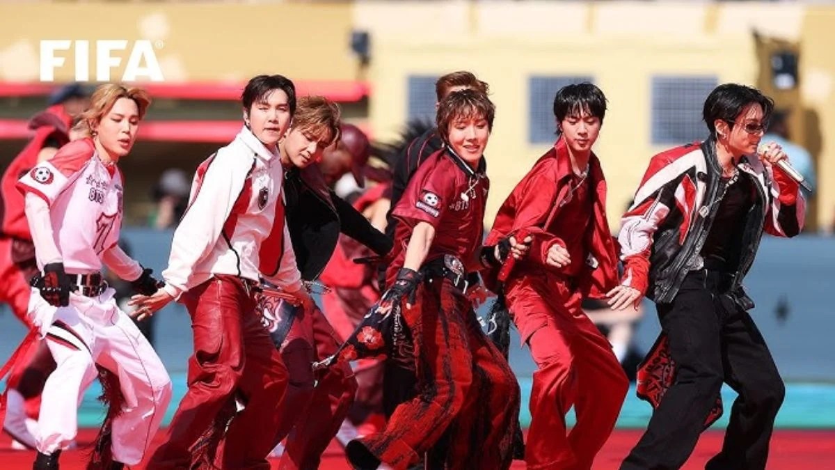 BTS just made FIFA World Cup history, and the internet has not stopped talking about it
