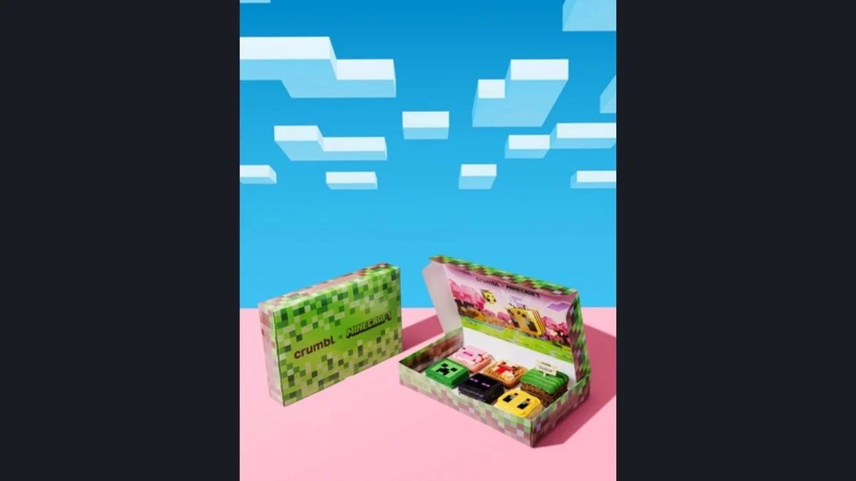 Crumbl and Minecraft Partner for Limited-Edition Blocky Desserts and Mystery Spoons: “Creating Moments of Joy, Creativity and Connection”