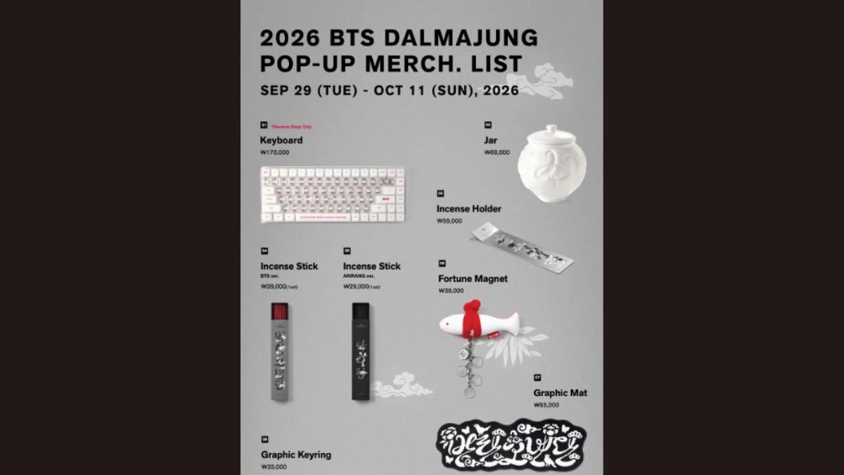 BTS Dalmajung 2026: ARIRANG and Joseon-Era Munjado Inspire New Korean Heritage Collection