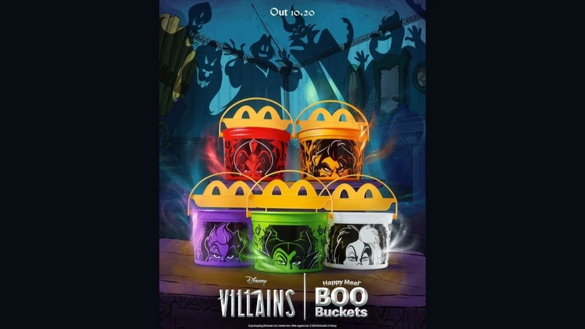 McDonald’s 2026 Disney Villains Boo Buckets: Release Date, Characters and Happy Meal Prices