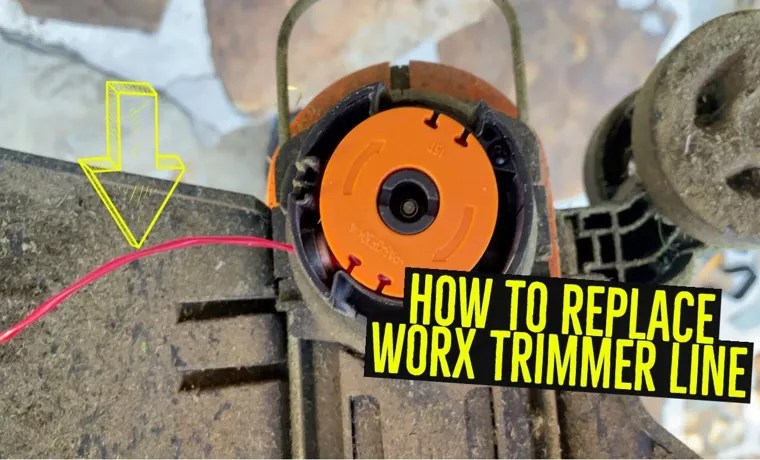 how to adjust worx weed eater