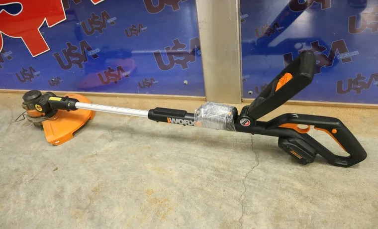 how to assemble worx weed eater