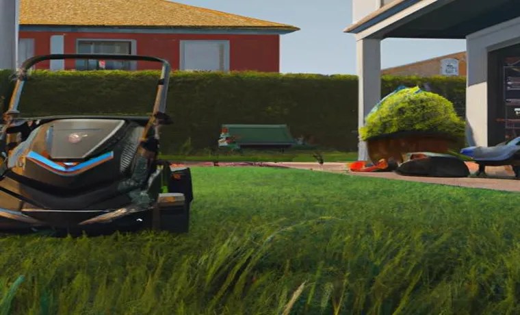 how to replace lawn mower blade