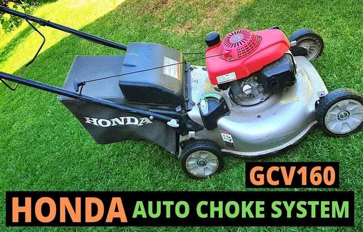 what is a choke on a lawn mower