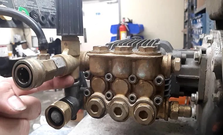 how do you fix a pressure washer