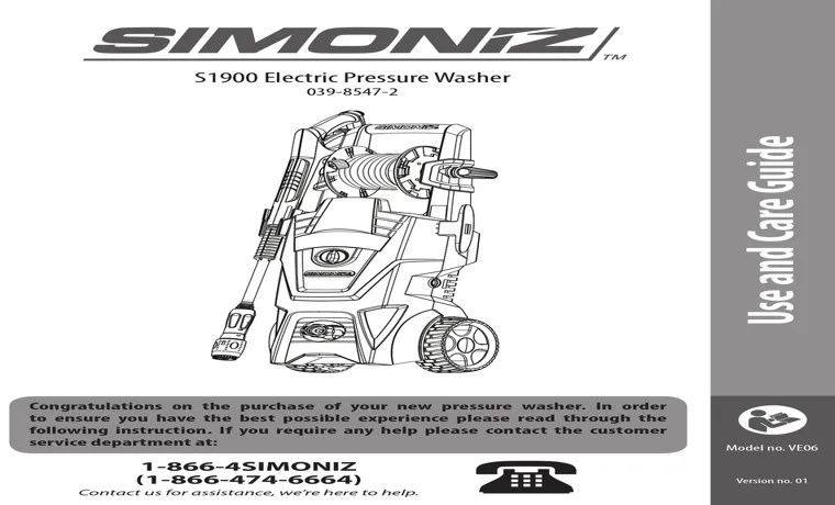 how to use simoniz pressure washer