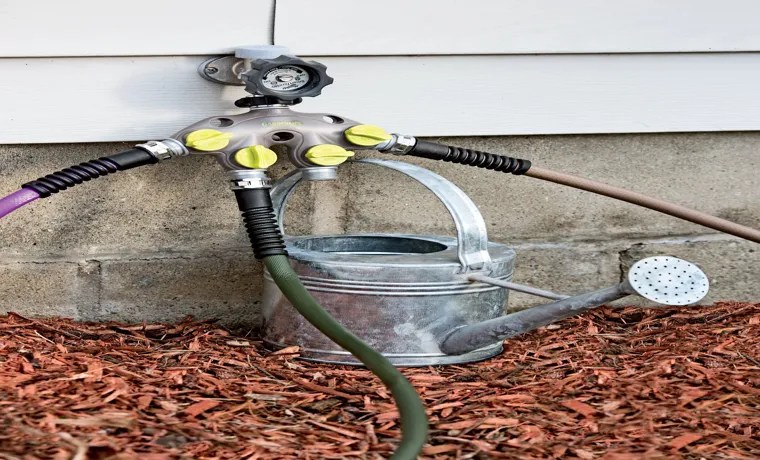 how to connect garden hose to sprinkler